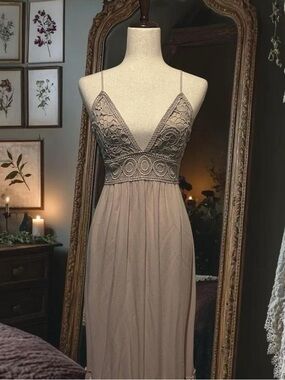 Maxi drape over Faded Glory Dress M